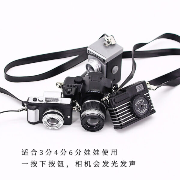 Wholesale Dolls 20cm Cotton Doll Camera Bjd Doll Aessories