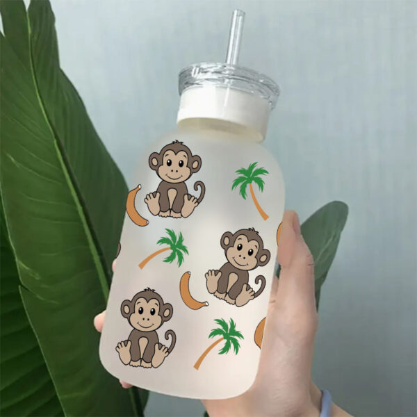 Wholesale UV Transfer Paste Glass Crystal Label Crystal Paste Cross-border Special Paste for 16oz Glass Cup 23cmX11cm