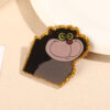 Wholesale glitter acrylic applicator DIY jewelry aessories chilen's cute backpack aessories