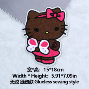 Black kt cloth patch---------Glue-free