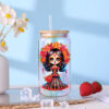 Wholesale UV Transfer Paste Glass Crystal Label Crystal Paste Special Paste for 16oz Glass C 23cmX11cm