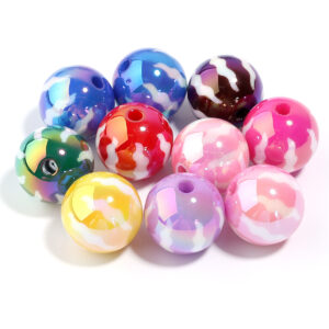 watermelon grain / Diameter 15.5mm, hole 2.7mm (10 pcs/pack)