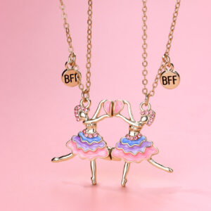 Dance girl suit gold