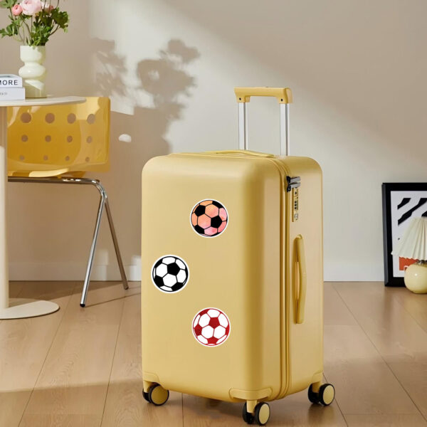 Wholesale 60 Cute Cartoon Soccer Waterproof Vinyl Stickers