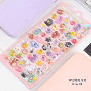 Bonbon-drop paper card bbw04