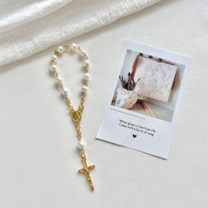 Round cross gold