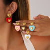 Wholesale Colorful Flower Love Countryside Earrings