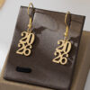 Wholesale Number Earrings