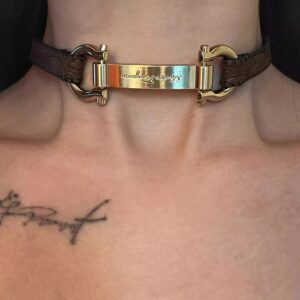 C962-[gold] clavicle chain neck