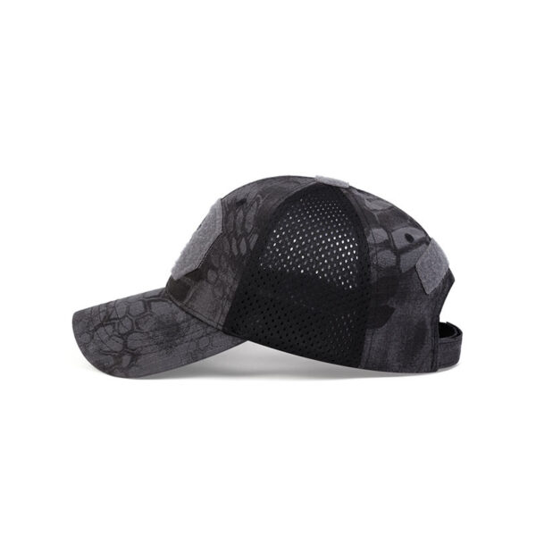 Wholesale Outdoor camouflage skull sunshade Velcro baseball cap