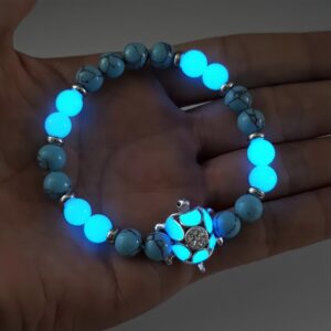 1#Blue turquoise blue light