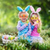Wholesale Paper glasses for Easter party photo props