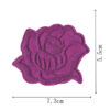 Wholesale Colorful Rose Embroidery DIY Patches