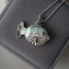 Wholesale Golden Ocean World Pearl Headfish Necklace