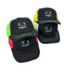 Wholesale Smiley Face Embroider Hip-Hop Hats Mesh Hats