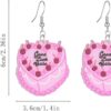 O1CN01Hy66c029NFLeVONkC_2215787098055-0-cib Wholesale Valentine's Day Love Heart Letter Earrings Acrylic Love Earrings