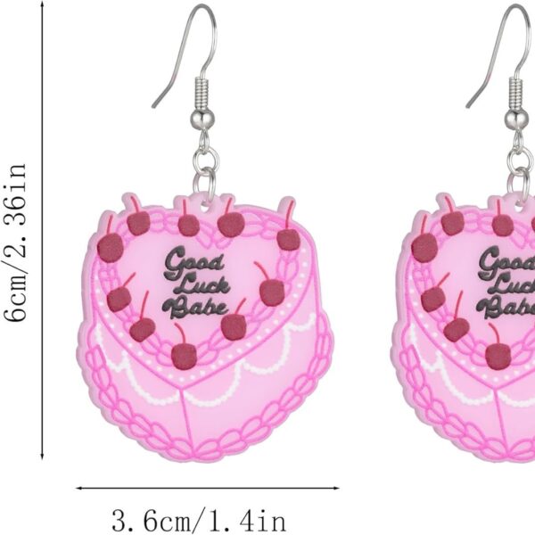 O1CN01Hy66c029NFLeVONkC_2215787098055-0-cib Wholesale Valentine's Day Love Heart Letter Earrings Acrylic Love Earrings