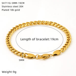 SH711G-5MM-19CM (Gold)