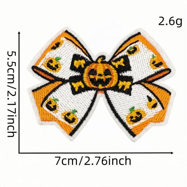 Wholesale Cartoon colored bow embroidery DIY Patches