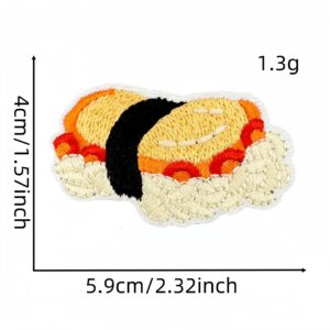 Salmon cloth patch 5#