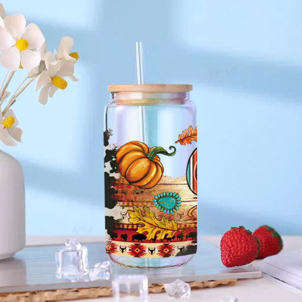 Wholesale UV transfer sticker glass crystal label Crystal sticker cross-border special sticker for 16oz glass cup 23cmX11cm