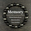 Wholesale Obsidian and Hematite Beaded Bracelet