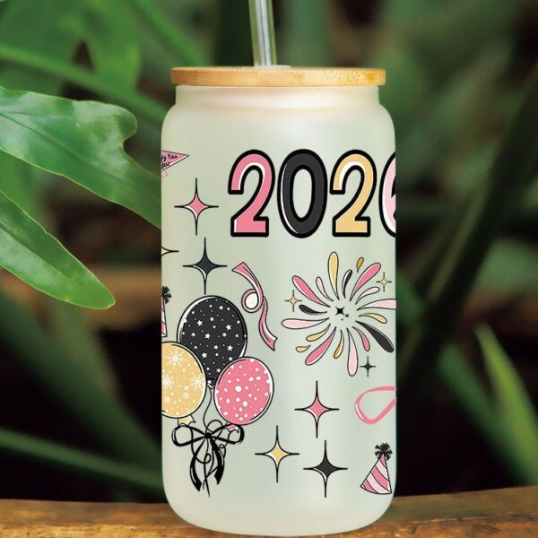 Wholesale UV transfer sticker for glass cups sticker 16OZ UV DTF WRAPS