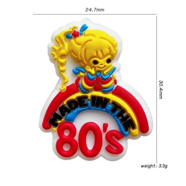 Wholesale Colorful Cartoon 80 Girl Focal Beads