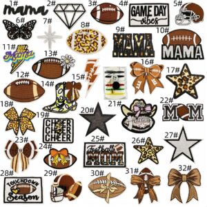 Rugby cloth patch set 33 pieces
