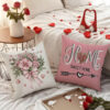 O1CN01I89JQR2BnTJxlEcaJ_4183138383-0-cib Wholesale Pink Valentine's Day Pillow Cover Linen Love Letter Print