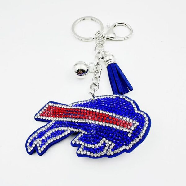 Wholesale Diamond Bull Keychain Diamond Bullfighting Keychain