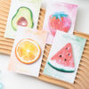 Wholesale Colorful cartoon fruit sticky notes