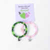 Wholesale Pink Green Matching Couple Bracelet Crown Witch Hat Bracelet Couple Love