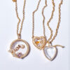 Wholesale Vintage style adjustable pendant with transparent box necklace