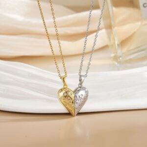 Magnetic couple necklace xl0485