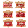 O1CN01IIuEb41FFoUvUGIWH_2217548420458-0-cib Wholesale Red diamond studded heart-shaped soft ceramic bracelet set