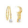 Wholesale Vintage tassel studded diamond earrings