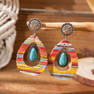 Style 2 / Turquoise, Zinc Alloy