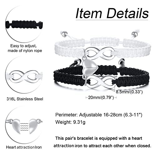 Wholesale Valentine's Day Cross Love Magnetic Bracelet