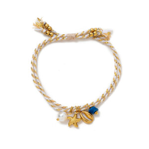 Starfish pendant bracelet