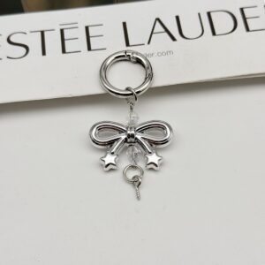 Silver-classic bow combination / High quality hanging spray + uv plating