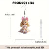 O1CN01ISO9jC2GJlippbsUJ_2220525858995-0-cib Wholesale Acrylic Doll Cartoon Earrings with Butterfly Dangles