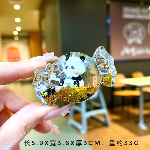 Wholesale Acrylic red panda keychain