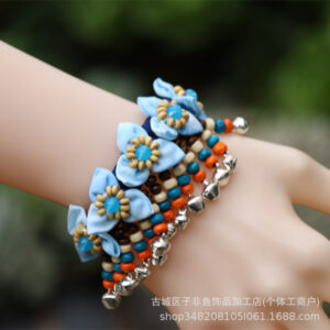 No. 13 details with beads and bells randomly