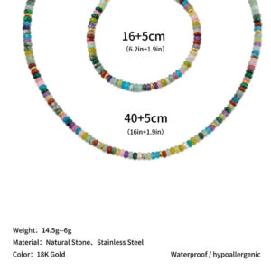 Vitality-mixed colors---fire / Necklace 40+5cm---can be customized