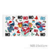 Wholesale Cartoon Stitch series UV DTF transfer crystal water cup waterproof sticker, 1Yc42995