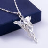 Wholesale The Lord of the Rings Star Necklace Elf Princess European and American Fashion Pendant