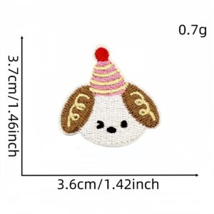 Cartoon animal cloth stickers 12#
