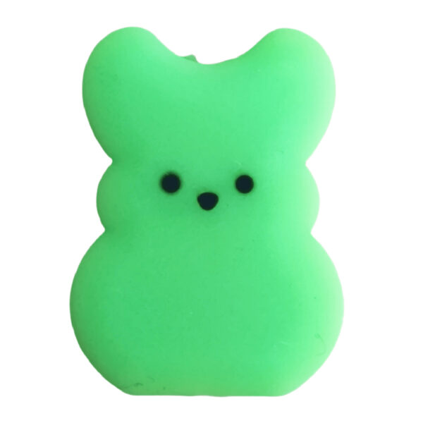 Wholesale Cross-border explosions Easter bunny silicone beads TK live Amazon diy string pen beads accessories