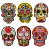 O1CN01IeZlVE1dFOvOHG0nu_2218002733706-0-cib Wholesale Cartoon Punk Skull Embroidery Cloth Patch